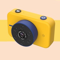 Mini 4k Dual Camera for Kids - 50mp Front & Rear - Yellow thumbnail