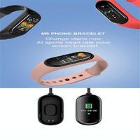 Waterproof Bluetooth Smart Watch With Hr / Bp Monitoring And Colour Screen - Red thumbnail