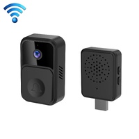 Wireless Smart Video Doorbell - 90 Degree Wide Angle - White thumbnail