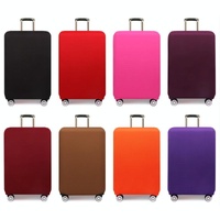 Stretch Luggage Dust-proof Cover - Durable & Protective - Size s - Black thumbnail