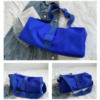 Travel & Fitness Crossbody Bag - Waterproof Nylon - Black thumbnail