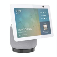 Desktop Bracket for Amazon Echo Show 10 - no Drilling Required - Black thumbnail