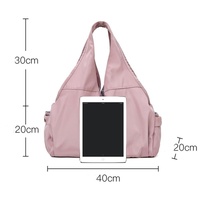 Women Dry / Wet Gym Bag with Separation - no Code - Deep Pink thumbnail