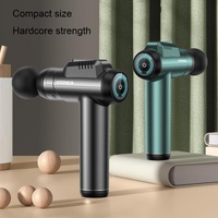 Intelligent 6-Speed Fascia Massager With 4 Heads - Green thumbnail