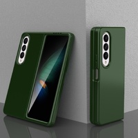 Foldable Pc Case for Samsung Galaxy z Fold 4 / 5g - Solid Colour - Dark Green thumbnail