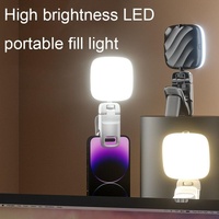 Usb Charging Led Beauty Fill Light for Mobile Phone Live Camera - White thumbnail