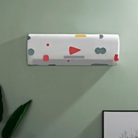 Geometric Hanging Air Conditioner Cover - All-inclusive Anti-dust - 80x31x21cm thumbnail