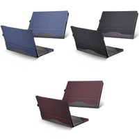 Protective Laptop Case for Hp Envy X360 15 Leather - Black thumbnail