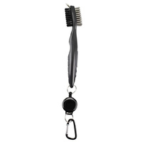 Complete Golf Club Cleaning Brush Set - Ball Slot - Black thumbnail