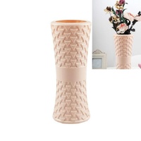 Hydroponic Drop-resistant Flower Vase for Dry and Wet Arrangements - Pink thumbnail