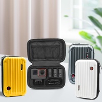 18.5 x 11.5 x 6cm Small Organizer Bag for Sports Camera Accessories - Yellow thumbnail