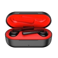 Waterproof Wireless Bluetooth Earphones - Stereo 5.0 - Black thumbnail