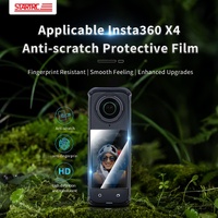 2-pack Tempered Glass Film for Insta360 X4 - Hd Quality thumbnail