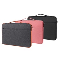 Waterproof Portable Laptop Case - 14.1-15.4 Inches - Beauty Pink thumbnail