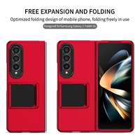 Foldable 3d Design Phone Case for Samsung Galaxy z Fold 4 / 5g - Red thumbnail