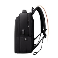 Waterproof Laptop Backpack with Usb Interface for 15 Laptops - Black thumbnail
