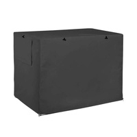 Outdoor Pet Cage Cover - Oxford Cloth Dustproof Rainproof Sunscreen - 94x61x63.5cm - Black thumbnail
