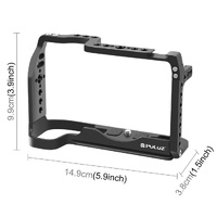 Metal Camera Cage For Canon Eos-Rp Stabilizer Rig - Black thumbnail