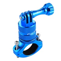 Universal Bike Handlebar Mount for Action Cameras - 360 Degree Rotation - Pu223B thumbnail