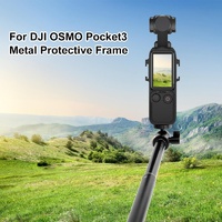 Dual Cold Shoe Adapter Bracket for Dji Pocket 3 Cage thumbnail