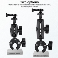Adjustable 360 Degree Bike / Motorcycle Handlebar Mount for Action Cameras thumbnail