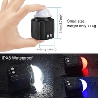 60m Waterproof Led Diving Light for Gopro Hero 12 - Perfect for Underwater Photography thumbnail