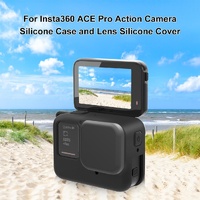 Silicone Protective Case with Lens Cap for Insta360 Ace Pro thumbnail