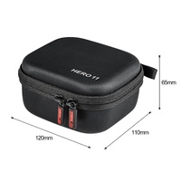 Gopro Hero11 Diamond Texture Leather Storage Bag thumbnail