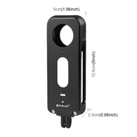 Metal Protective Cage for Insta360 X3 with Silicone Lens Cover thumbnail