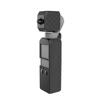 Diamond Texture Silicone Cover Set for Dji Pocket - 2 in 1 thumbnail