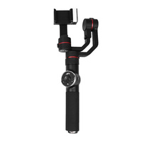 3-axis Gimbal Stabilizer with Tripod Mount & Fill Light for Smartphones - Black thumbnail