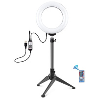 6.2 Rgbw Led Ring Light with Tripod and Remote Control thumbnail