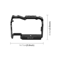 Panasonic Lumix S5 Ii Metal Camera Cage Stabilizer - Black thumbnail