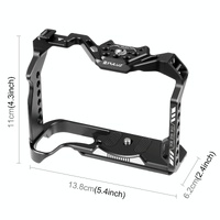 Metal Camera Cage For Canon Eos R10 Stabilizer Rig - Black thumbnail