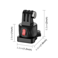 Universal Action Camera Mount Adapter - Compact and Versatile thumbnail