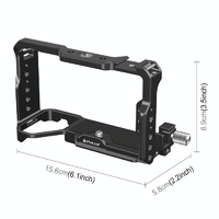 Sony A7Cm2 / 7C Ii / 7Cr Metal Camera Cage Stabilizer - Black thumbnail