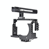 Handle Video Camera Cage Stabilizer For Sony A7K / A72 / A73 / A7S2 / A7R3 / A7R2 / A7X Black thumbnail