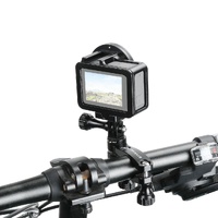 Universal Bike Handlebar Mount for Gopro Hero12 - 360 Degree Rotation thumbnail