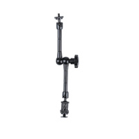 Adjustable Magic Arm With Phone Clamp & Large Claws - 11 Inch Black thumbnail