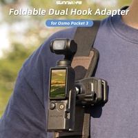 Foldable Dual Hooks Adapter for Dji Pocket 3 - Protective Case Bracket thumbnail