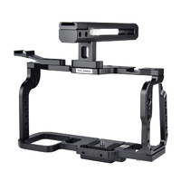Video Camera Cage Stabilizer For Dji Bmpcc 4K - Black Handle thumbnail