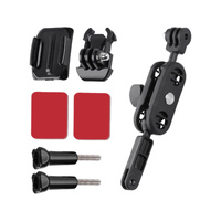 360 Degree Pivot Motorcycle Helmet Mount for Magic Arm Adapter thumbnail