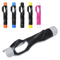 Universal Golf Grip Corrector for Beginners - Training Exerciser - Black thumbnail