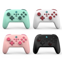 Vibration Gamepad for Switch / Android / Apple / Pc - Tooth Design - Pink thumbnail