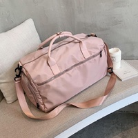 Large Sports Bag with Separate Shoe Compartment - Black thumbnail