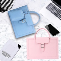 Waterproof Laptop Bag with Power Pack - 13 Inches Portable - Sky Blue thumbnail