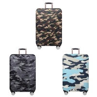 Protective Dustproof Cover for Travel Trolley Suitcase - Small Size - Camouflage 3 thumbnail