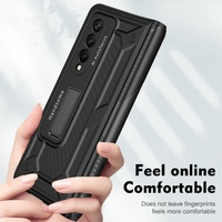 Shockproof Secure Hinge Phone Case for Samsung Galaxy z Fold 4 5g - Blue thumbnail