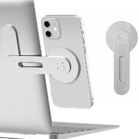 Aluminum Magnetic Phone Stand for Laptop Expansion - Blue thumbnail