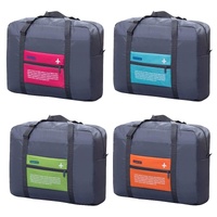 Foldable Nylon Travel Bag for Women and Men - Large Capacity - Sky Blue thumbnail
